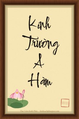 KINH TRƯỜNG A HÀM