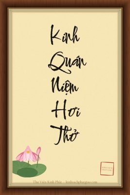 KINH QUÁN NIỆM HƠI THỞ