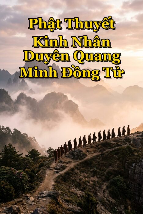 PHẬT THUYẾT KINH NHÂN DUYÊN QUANG MINH ĐỒNG TỬ