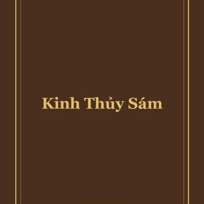 KINH THỦY SÁM