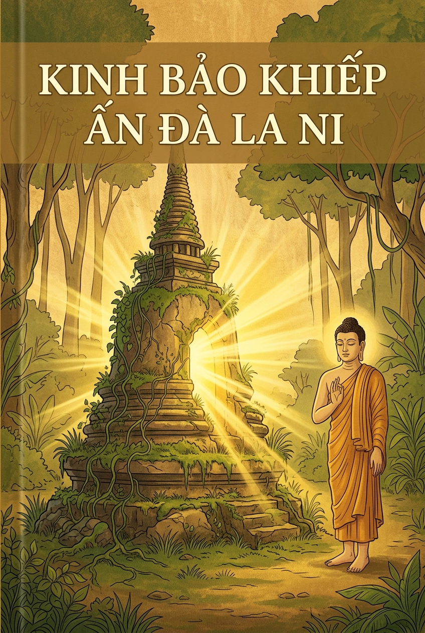 KINH BẢO KHIẾP ẤN ĐÀ LA NI - bìa sách