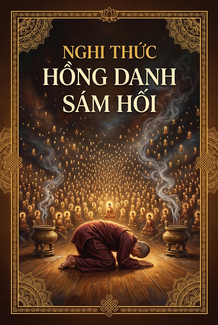 NGHI THỨC HỒNG DANH SÁM HỐI - bìa sách