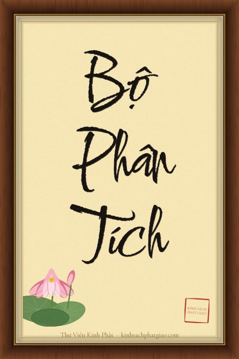 BỘ PHÂN TÍCH (VIBHAṄGA)