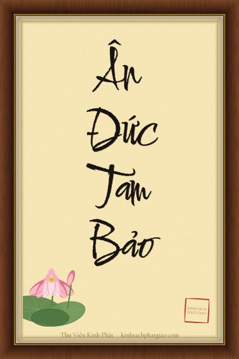 ÂN ĐỨC TAM BẢO